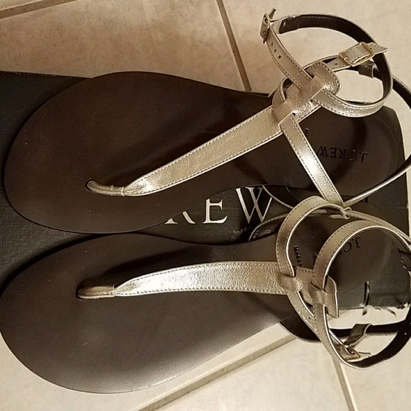 COPY - J Crew Tabbie T Strap classy Gladiator Sandals 11 - Picture 3 of 7